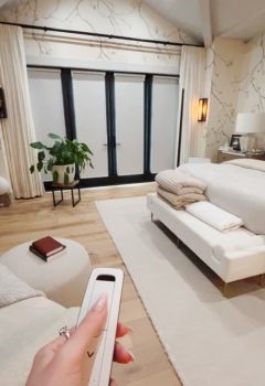 Somfy Motorized Blackout Roller Shades – Santa Monica
